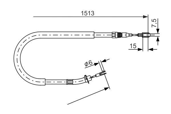 FREN HALATI ARKA MERCEDES SPRINTER B901 B904 . VW LT 28-35-46-BOSCH 1987477852-A9014201885-2D0609721