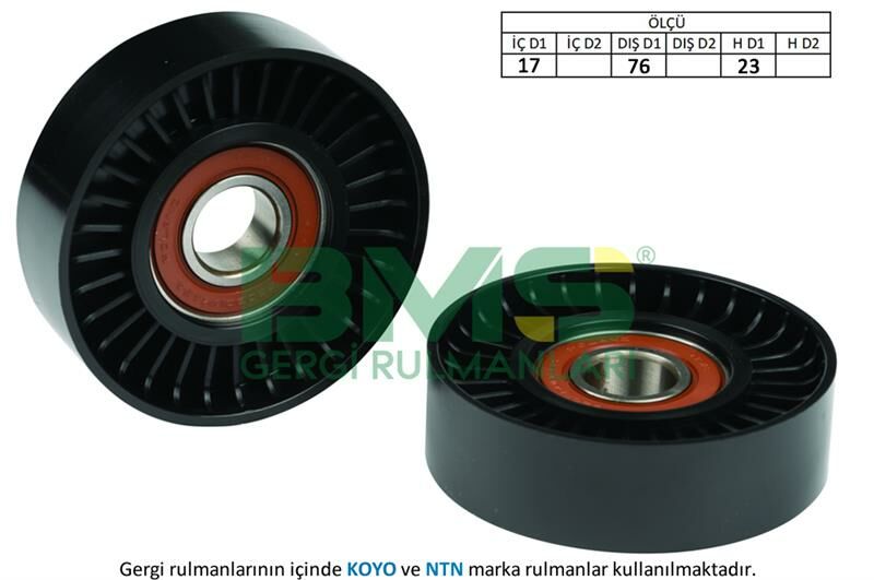 KAYIS GERGI RULMANI MERCEDES W168 W169 W245 W414-BMS 020-A1662020619