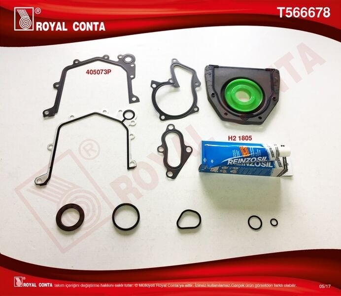 ALT TAKIM CONTA REINZ KEÇELİ FOCUS II 1.6 16V 03 100HP-ROYAL T566678-3S4G6008AA
