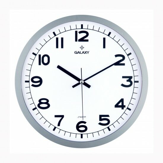 DUVAR SAATİ GRİ ÇERÇEVE ÇAP:29.5CM AKRİLİK BOYALI ABS ÇERÇEVE MİNERAL CAM SESSİZ AKAR MAKİNE PVC KADRAN KADRAN ÖLÇÜSÜ: 286MM KADRAN BASKI ALANI: 175MM-SAAT-SAAT 216-G