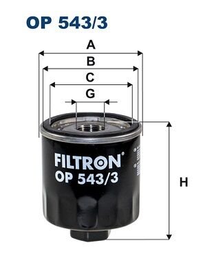 YAG FILTRESI TRANSIT V363 17 4 4 105PS 130PS 170PS 2.0 ECOBLUE-FILTRON OP543.3-GK3Q6714AA-2027438