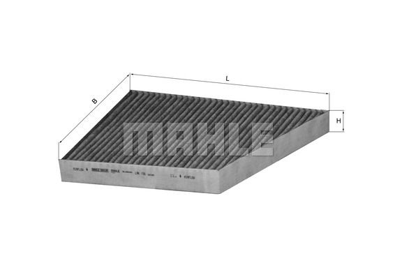 POLEN FILTRESI MERCEDES C219 W211 S211 KARBONLU-MAHLE LAK156-A2118300218