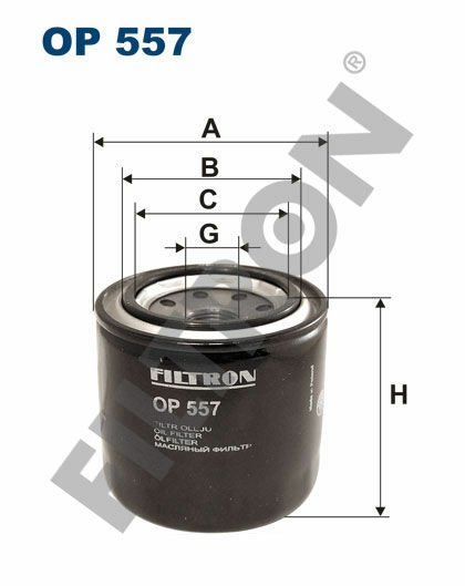 YAĞ FİLTRESİ ROVER ROVER 600 623 Sİ 158HP 08/93-02/99-FILTRON OP557-MM409365
