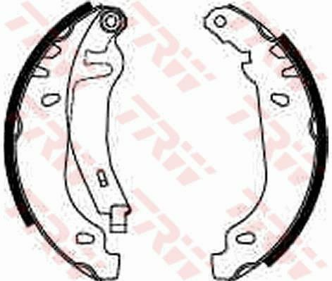 ARKA PABUÇ BALATA XSARA 1.5D 1.6 1.8 D 1.9D 97-00 ZX 91-97 306 1.4 1.6 1.8 2.0 93-01 180x31-TRW-4241.L4-4241.G3-4241L4-95659470