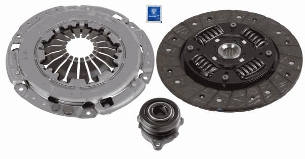 DEBRİYAJ SETİ HİDROLİK RULMANI KİT-CSC İLE LACETTI-NUBIRA 1.4-1.6-1.8 16V F14D3-F16D3 2004-SACHS 3000990090-96349031-96408517-96286828-25198339