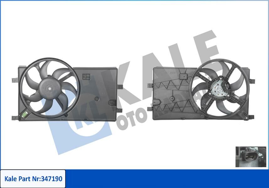FAN MOTORU KLİMALI PEUGEOT BIPPER 08 CITROEN NEMO 08 FIAT FIORINO 08 1.3-1.4 HDI-KALE-1616307580-51780703-1253.R3
