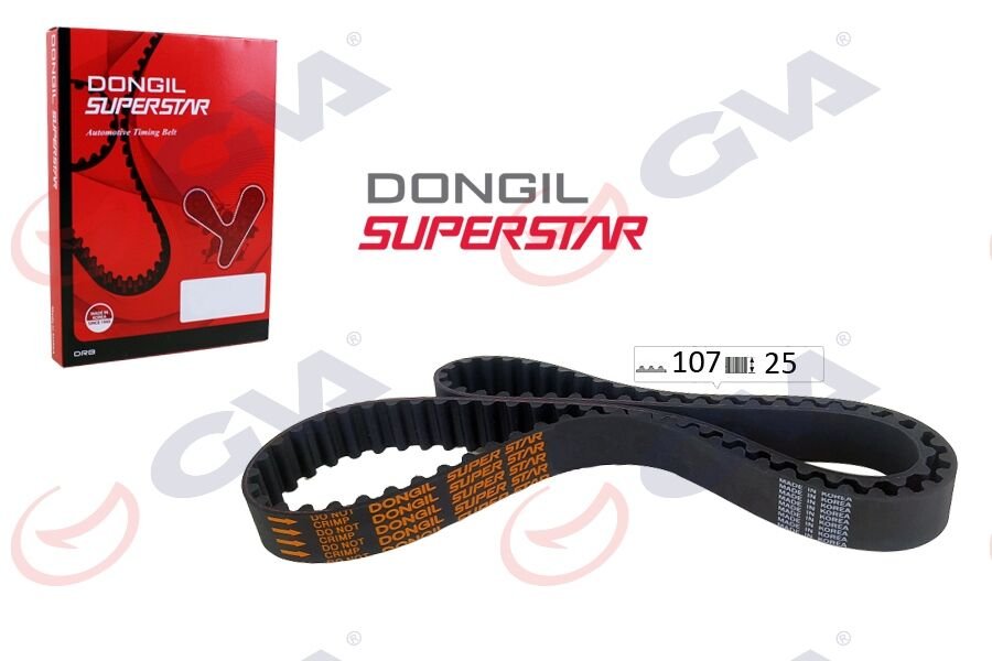 TRİGER KAYIŞI 107x254 CHEVROLET MATIZ 0.8 6V 05 SPARK 0.8 6V 02 DAEWOO-MITSUBISHI-DONGIL 107YU25-96352965