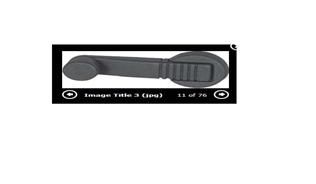 CAM AÇMA KOLU SİYAH R9 YM 97 MD R11-R19-R21-EXP 191-KAYA KR334-7702253025-7702253988