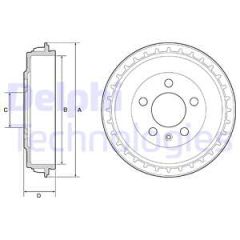 FREN KAMPANASI SEAT-VW-DELPHI BF563-2Q0609617