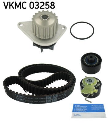 DEVİRDAİMLİ EKSANTRİK GERGİ KİTİ C2-C3-C4 1.4 16V 03 P206-P207 1.4 16V 03-SKF VKMC03258-0816.G8-0829.C6-0830.60
