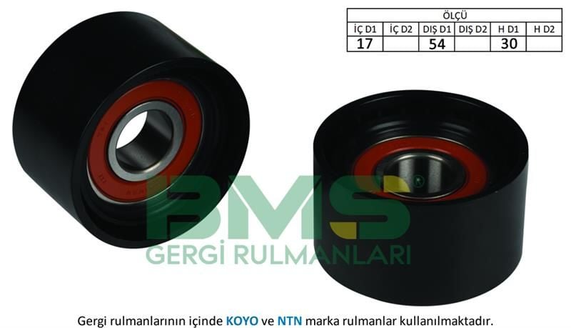 KAYIS GERGI RULMANI MERCEDES W203 W204 C209 C218 C219 W212 C207 W220 W221 W639 B906-BMS 230-A6422001070