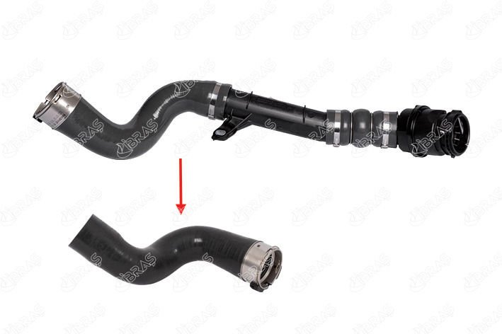 TURBOSARJ HORTUMU BUYUK RENAULT CLIO IV-CAPTUR-LOGAN II-SANDERO II-DOKKER-DUSTER K9K 1.5dCi . MERCEDES CITAN OM607 W415-IBRAS 11196-A4150900437-144602760R