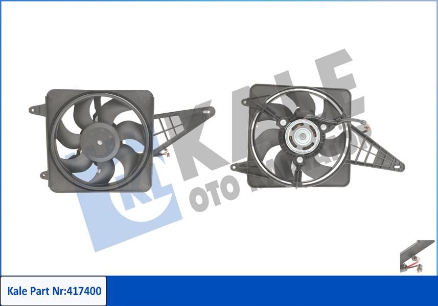 RADYATÖR FANI DAVLUMBAZLI M131 DKŞ-SLX KABLOLU-KALE 417400-69402295-85013265