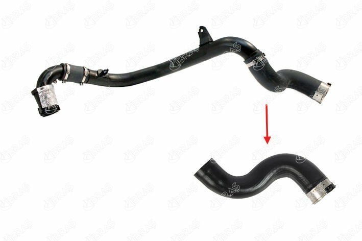 TURBO GİRİŞ HORTUMU MGN III-SCENIC III 1.9 DCİ 09 PLASTİK PARÇA HARİÇ-IBRAS 11585-8200962920