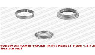 TORSİYON TAMİR TAKIMI KİTİ KEÇE SİZ/KAPAKLI P206 1.4-1.6 İNJ 2.0 HDİx O-SNR-5132.72-5131.A6