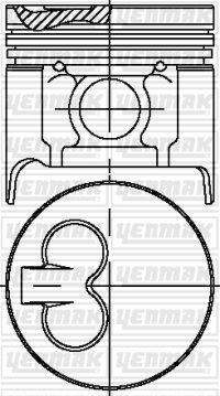 PISTON SEGMAN STD MAZDA E2200 YM 99- RF-YENMAK 31-03986-000