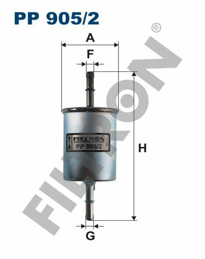 YAKIT FİLTRESİ CHEVROLET LEGANZA 2.0İ 16V 133HP 03/97-12/02-FILTRON PP905.2-25121074
