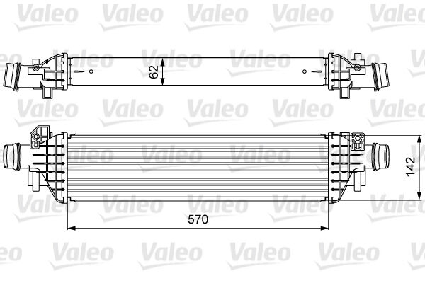 TURBO RADYATÖRÜ INTERCOOL MOKKA 12- 1.6 1.7 A-B-D16DTH-DTN-DTU-A17DTS-VALEO-95081734-1302264