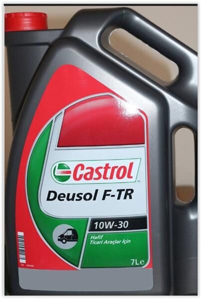 MOTOR YAĞI DEUSOL F-TR DİZEL 10W30 7 L-CASTROL DEU10W30-7-10W30