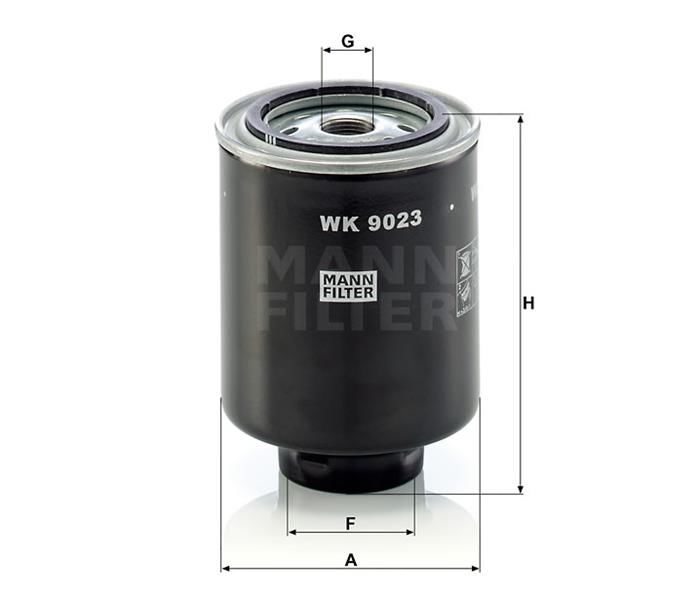 YAKIT FİLTRESİ MITSUBISHI L 200 2.5 DI-D 136HP 02/06--MANN WK9023Z-1770A012