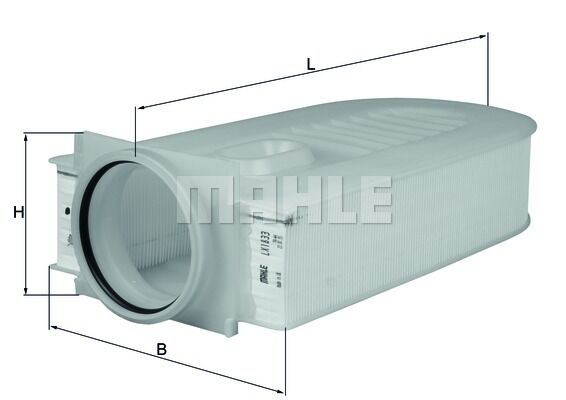 HAVA FILTRESI MERCEDES OM651 W204 W212 W222 C218 X218 S204 R172 W166 X204-MAHLE LX1833-A6510940104