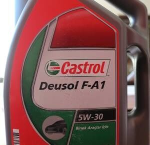 MOTOR YAĞI DEUSOL F-A1 DİZEL 5W30 7 L-CASTROL DEU5W30-7-5W30