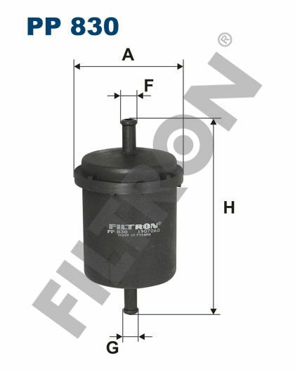 YAKIT FİLTRESİ LANCIA DELTA II 836 1.4 69HP 10/94-08/99-FILTRON PP830-71711048