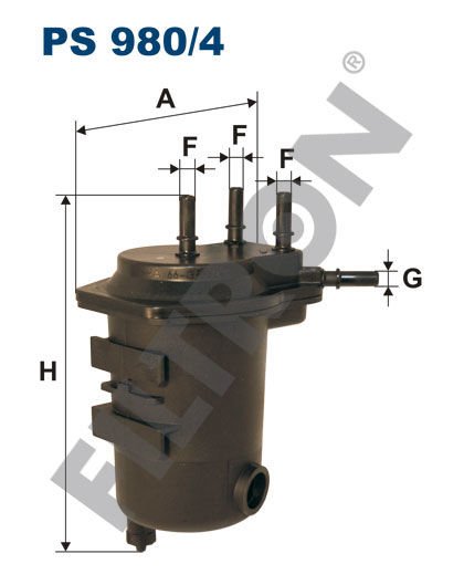 YAKIT FILTRESI RENAULT CLIO II 01 06 SYMBOL 01 09 KANGOO 01 NISSAN NOTE 06 MICRA III K12 03 10 SUZUKI JIMNY 05 1.5 dCI K9K DELIKLI-FILTRON PS980.4-7701062190-164001540R-1640100Q0D