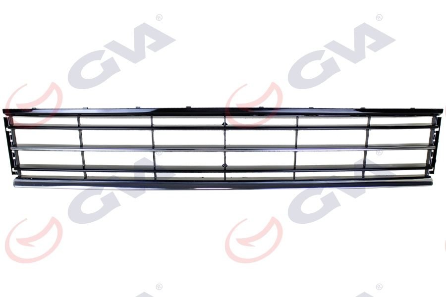ÖN TAMPON ORTA IZGARA ÇİFT NİKELAJ KAPLAMA HIGHLINE 2 KOMPLE SİYAH BOYALI PASSAT 2011-2015-GVA 9106456-3AA853671B2