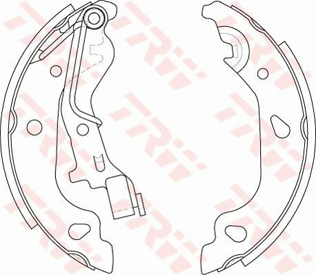 ARKA PABUÇ BALATA PUNTO 1.2 1.3JTD 1.9JTD 99 03 GRANDE PUNTO 1.3D 08 TÜM MODELLER 180x32-TRW GS8687-9948373-71739597-77362296