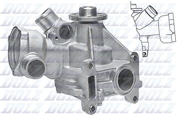 DEVIRDAIM POMPASI MERCEDES M103 W201 W124 S124 C124 W126 W463 W126 R107 R129-DOLZ M174-A1032003701
