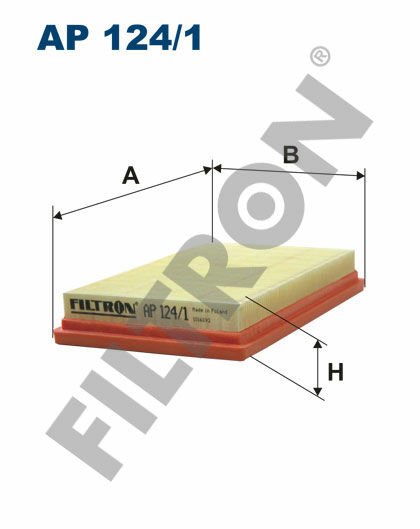 HAVA FİLTRESİ NISSAN QASHQAI 07 1.5 DCİ MICRA III 05 10 NOTE 06 12 1.6-FILTRON AP124.1-16546ED000
