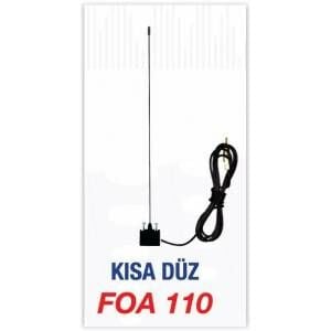OLUK ANTENİ KISA DÜZ ÜNİVERSAL-FLAS FOA110
