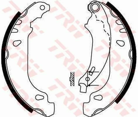 ARKA PABUÇ BALATA P206 1.4İ 1.6İ 1.4HDİ 1.9D 98 02 206 1.4 1.4HDİ 09 ABS SİZ ARAÇLAR 180x32-TRW GS8642-4241.K5-4241.N1