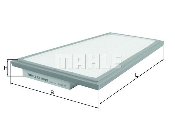 HAVA FILTRESI SAG MERCEDES OM642 X164 W204 W211 W221 W251-MAHLE LX1850.2-A6420942204