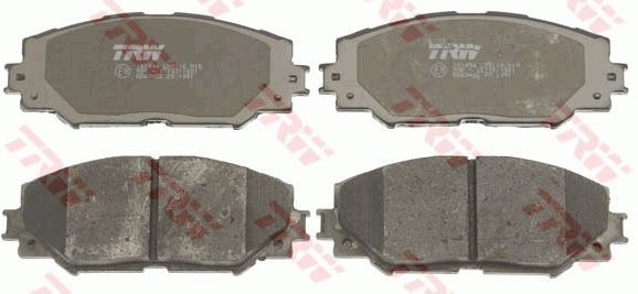 ÖN BALATA COROLLA 1.6 01/09 -1.8 05/07 -AURIS 1.4 1.6 VTI 03/07 1.8 VVTI 10/06 RAV4 III 3.06-TRW GDB3425-0446542160-0446512610-WVA24336