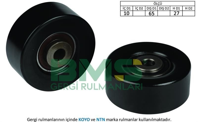 ALTERNATÖR GERGİ RULMANI P106 P206 P306 XSARA XM SAXO 1.1I / 1.4I / 1.6 / 1.6 16V / 1.6I OLCU: 10 6-BMS 072-9628431480