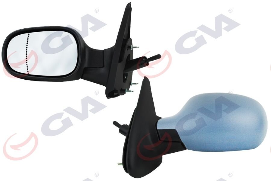 DIŞ DİKİZ AYNASI SOL MEGANE 99 MEKANİK ASTARLI ASFERİK 1 FİŞ VM-129PAL-GVA 1011101-7701471858