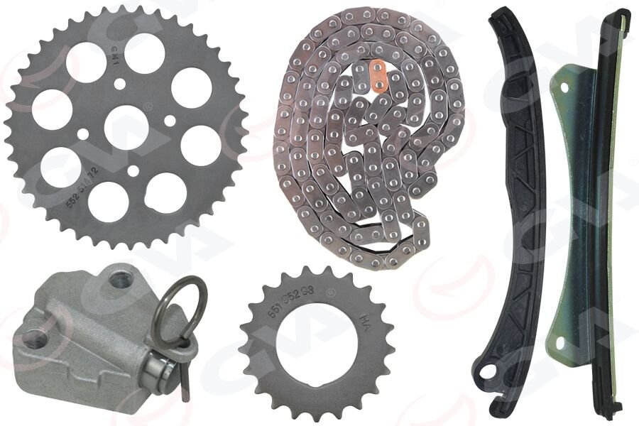 EKSANTRİK ZİNCİR SETİ ASTRA H-CORSA C-D-COMBO-C-D-ASTRA J-MERIVA-ALBEA-DOBLO-EGEA-PUNTO-500- 1.3 JTD -1.3 CDTI E4-E5-E6 GERGİ KİTİ-GVA 59C2110-95518770-71776647-55171579-55177460