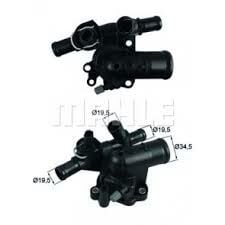 TERMOSTAT KOMPLE 89C LGN II-III 2.0 05 MGN II 2.0DCİ 05 LATITUDE 2.0DCİ 11 QASHQAI 1.5-2.0DCİ 07-MAHLE TI248.89-8200907234-8200801570-8200801571