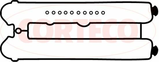 026156P ÜST KAPAK CONTASI VECTRA B - OMEGA B - ASTRA H LACETTI 2.0 16V-CORTECO 83026156-607647-90501944-607648