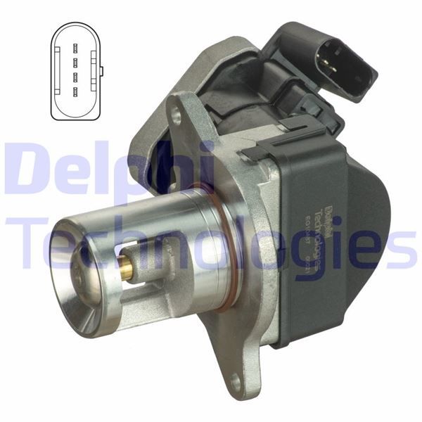 EGR VALFI MERCEDES VITO OM646 W639 03-DELPHI EG10487-12B1-A6461402760