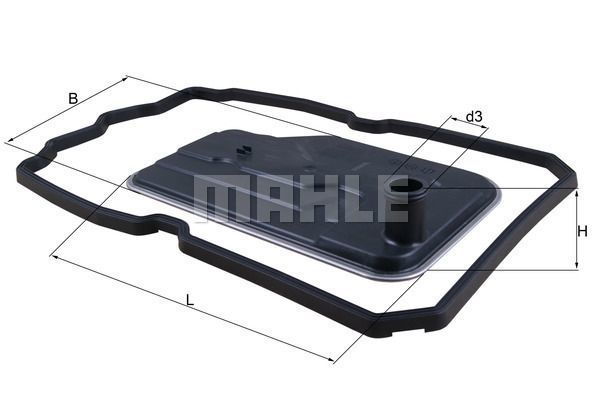 OTOMATIK SANZIMAN YAGI FILTRE SETI MERCEDES W203 W204 W205 W212 C207 W221-MAHLE HX124D-A2212770200-A2202710380