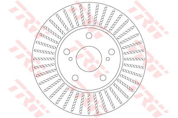 ÖN FREN AYNASI AURIS-COROLLA 1.4D 12 5B 277mm-TRW DF6679-4351202330