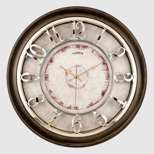 M-1965-VA DUVAR SAATİ KAHVERENGİ ÇERÇEVELİ İÇİ KREM 45CM KABARTMA RAKAMLI SELEFON KORUMALI AMERİKAN BRİSTOL KADRAN METALİK AKREP/YELKOVAN/SANİYE AKAR SANİYELİ MEKANİZMA AKRİLİK BOYA MİNERAL C-SAAT M-1965-K-SAAT M-1965-K