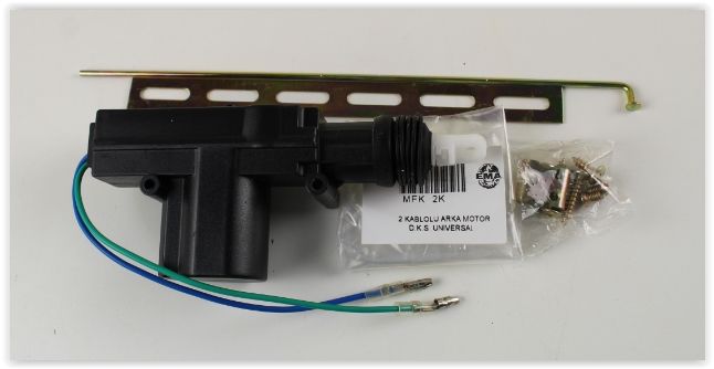 MFK-2K MERKEZİ KİLİT MOTORU 2 KABLO ARKA TOFAŞ ÜNİVERSAL-EMA 240-01