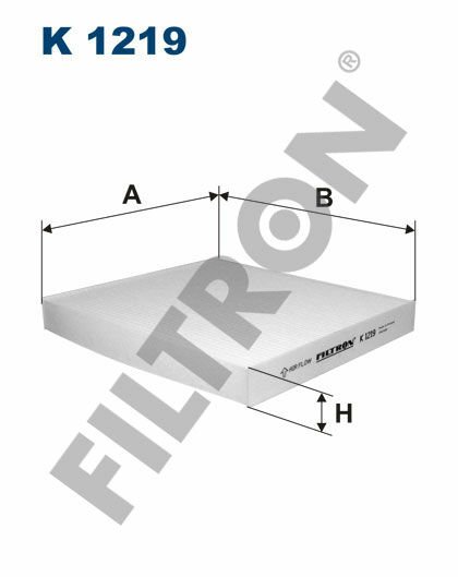 KABİN FİLTRESİ HYUNDAI SONATA V NF 2.4İ 16V 162HP 03/05--FILTRON K1219-9999Z07025