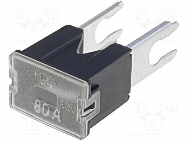 0471080 AYAKLI ERKEK SİGORTA 80 AMPER SİYAH-MTA 2595