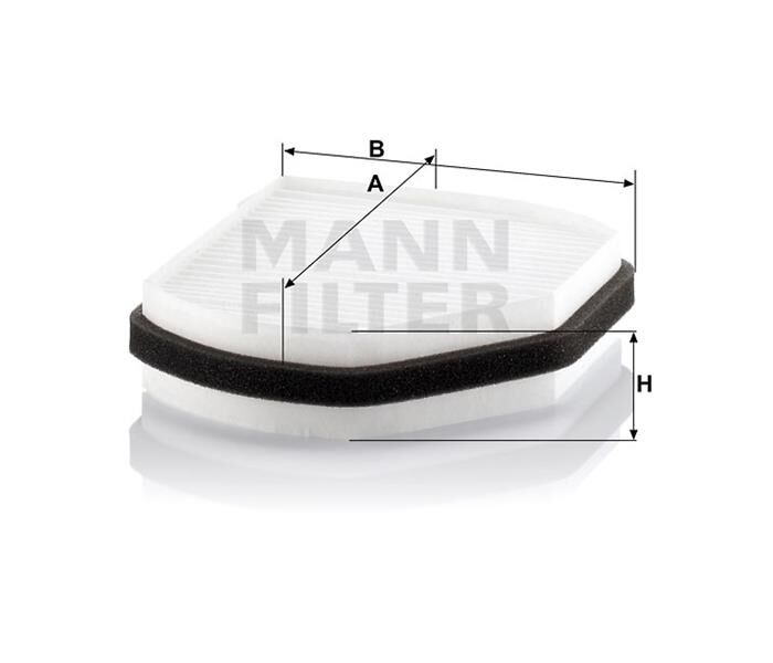 POLEN FILTRESI MERCEDES W202 C208 W210 R170-MANN CU2897-A2108300818