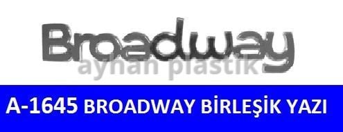ARKA YAZI BROADWAY BİRLEŞİK-AYHAN A1645